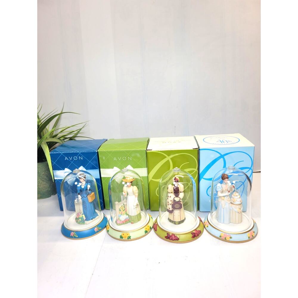 4 Avon Mrs Albee Miniature, President's Club Tribute 2006 2007 2008 2009